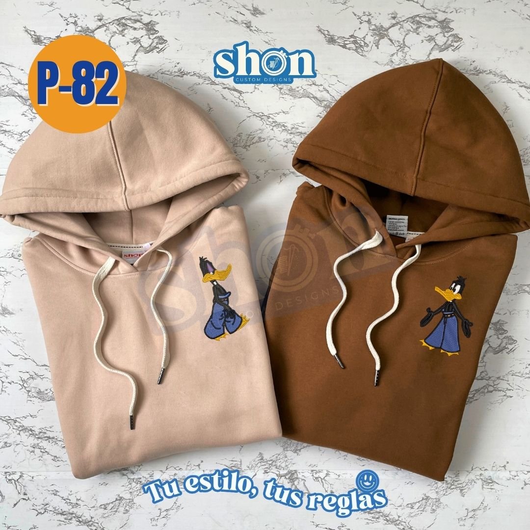 L2o5pKAOBI9ahESyEeLS PAR DE POLERAS CON CAPUCHA-PATO LUCAS - Imagen 1