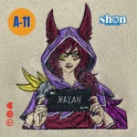 BORDADO XAYAH – MODELO A-11